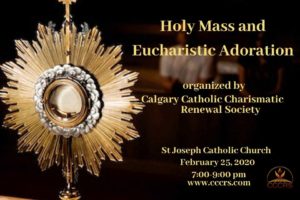 Holy Mass and Eucharistic Adoration