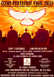 CCCRS Pentecost Vigil 2015 @ St. Luke's Parish